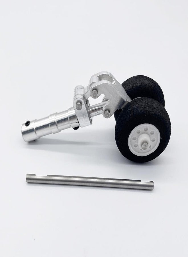 XFLY-MODEL CNC Shock-Absorbing Metal Nose Landing Gear with Dual Wheels - Image 1